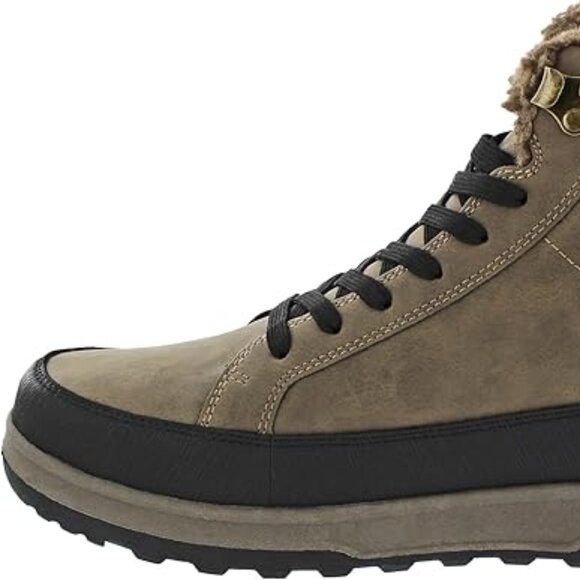 Weatherproof LogJam Boots Winter Snow Sneaker Boots Size 11 Brown - Picture 4 of 13